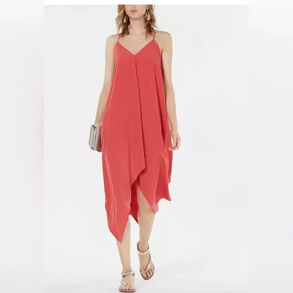 bar iii asymmetrical dress Bar III Blakke Womens Faux Leather Dressy Dress Sandals
